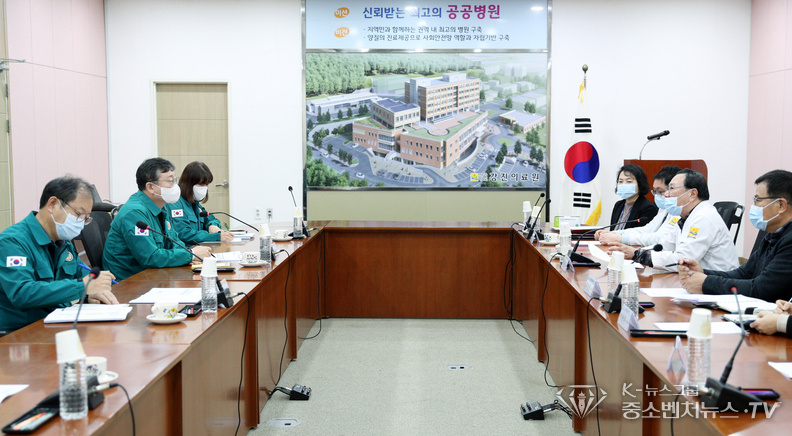 진료 공백 최소화를 위해 응급실, 분만 등 필수 의료뿐만 아니라 외래 진료까지 공공병원으로서 역할을 강조하고 있는 강진의료원 <사진제공=전남도>