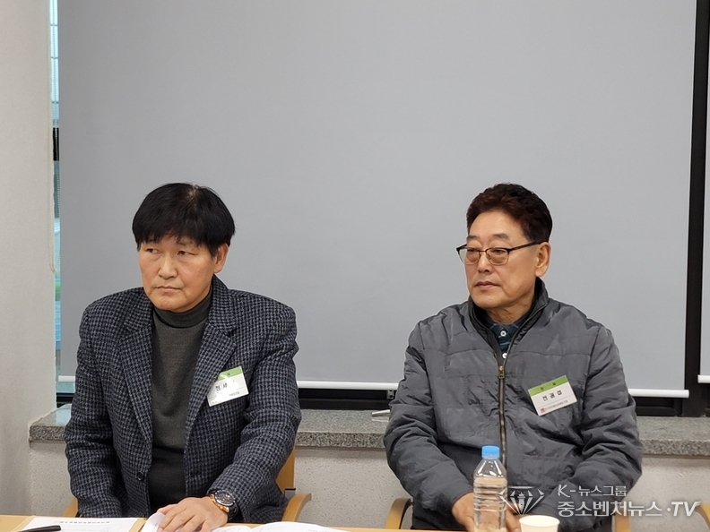 좌측-정세열 감사, 우측-전권섭 감사