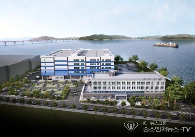 목포 대양산단에 들어서는 목포수산식품수출단지 조감도 (사진=목포시 제공)