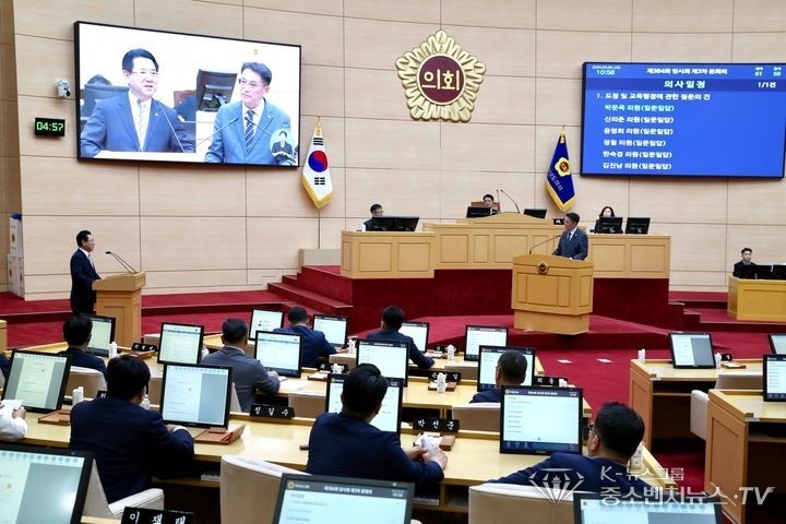 도정질문하는 박문옥 전남도의원. (사진=전남도의회 제공)