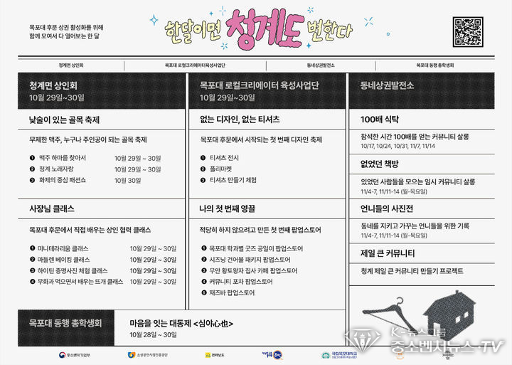 '한달이면 청계도 변한다' 프로그램