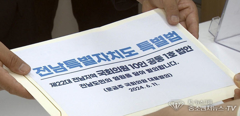 전남특별자치도 설치 특별법안