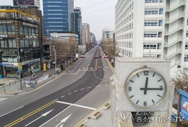 광주시 동구 금남로 일대가 오는 3월부터 매월 첫 주 일요일 ‘차 없는 거리’로 변신한다. 광주시 동구 금남로 전경