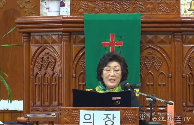 제35차 조합원 정기총회에서 김성숙 이사장 기념사