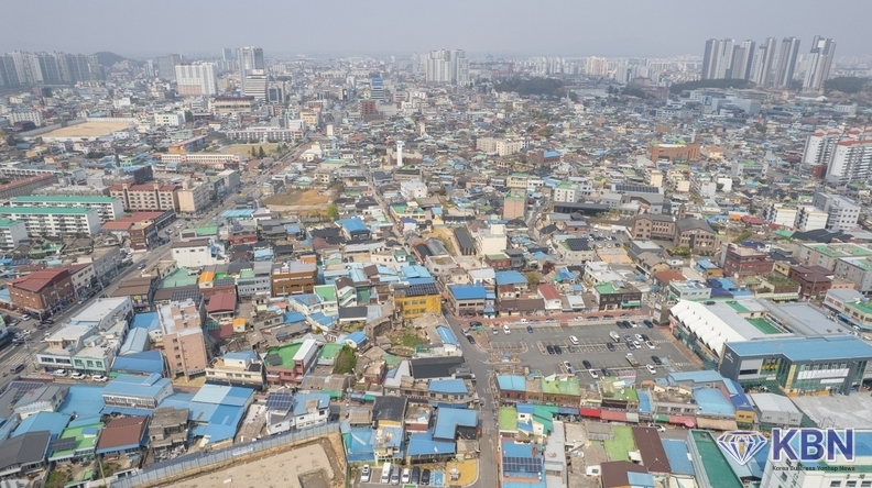 익산 솜리마을 전경