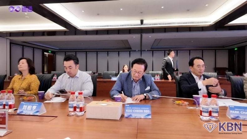 AGBA 고위급 경영진들 모습