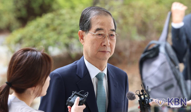 한덕수 전 총리, 특검 출석