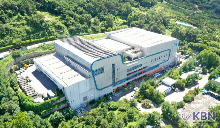 광주 남구 양과동 광역위생매립장 내 가연성폐기물 연료화시설(SRF).