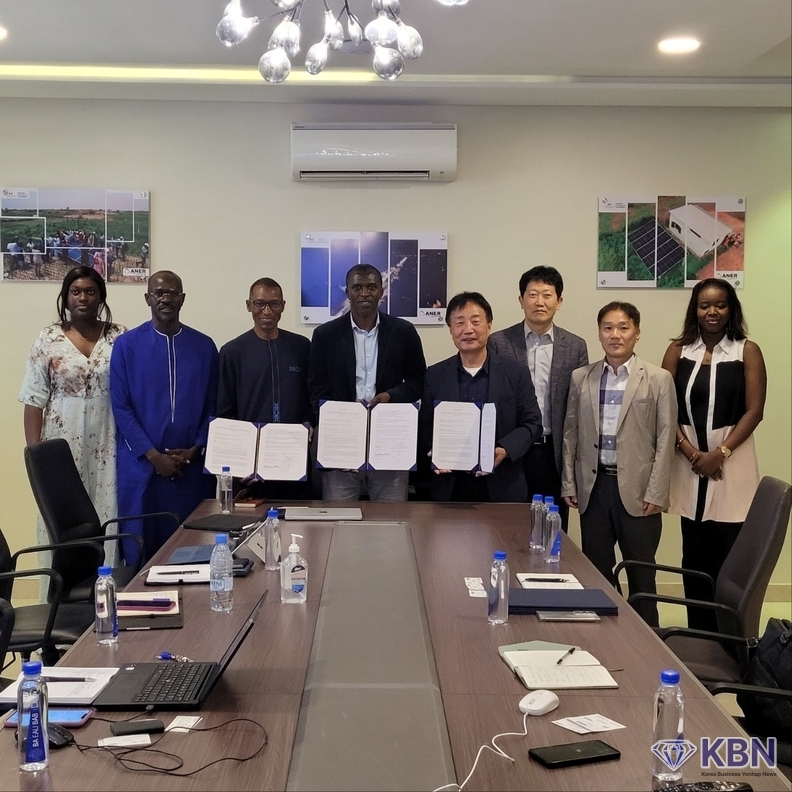 한국국제협력단(KOICA) 주관 공적개발원조(ODA) 세네갈 농촌지역에 재생에너지 기반 자립마을조성을 위해 업무협약을 체결했다