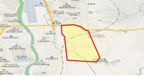 효문공단 저탄소 그린산업단지 조성 부지
