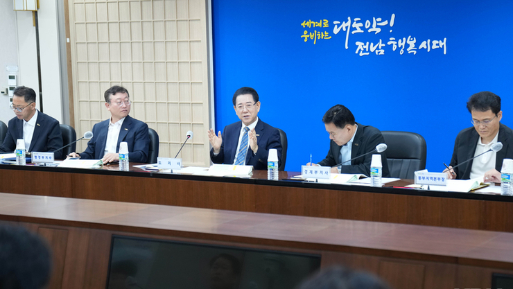 김영록 지사, “지역 핵심 현안 국고 반영 막바지 총력 대응”